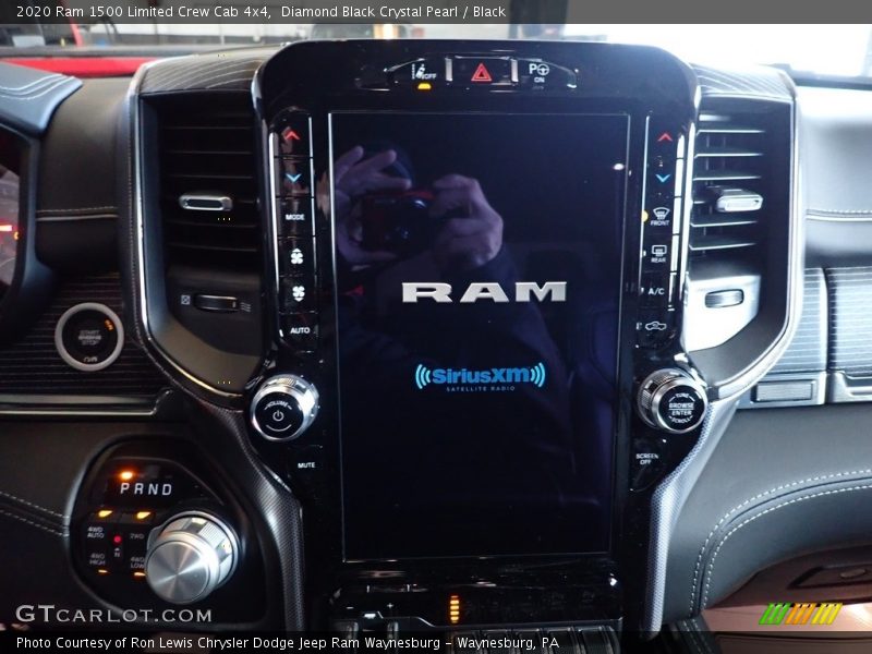 Diamond Black Crystal Pearl / Black 2020 Ram 1500 Limited Crew Cab 4x4
