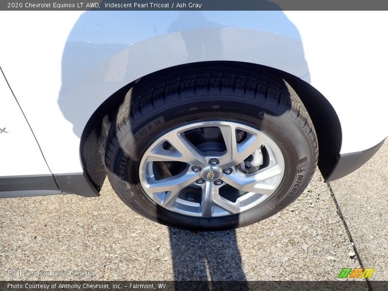 Iridescent Pearl Tricoat / Ash Gray 2020 Chevrolet Equinox LT AWD
