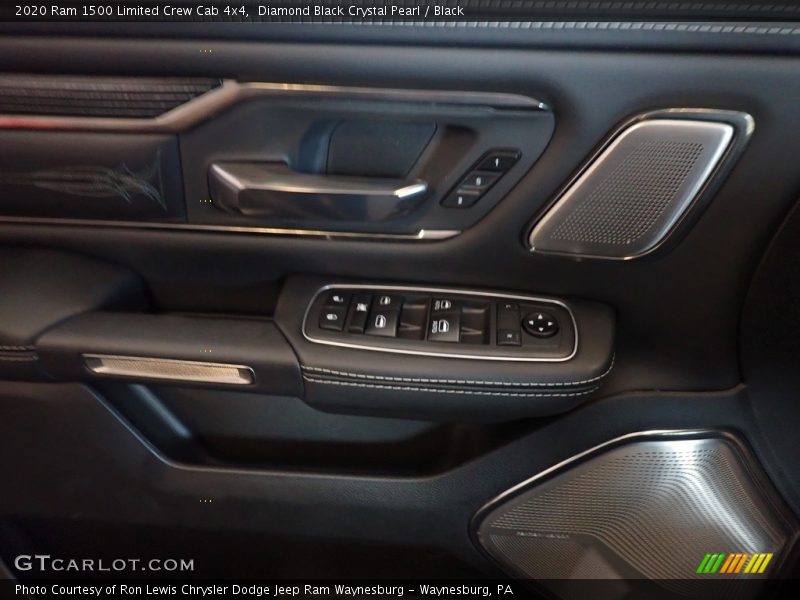 Diamond Black Crystal Pearl / Black 2020 Ram 1500 Limited Crew Cab 4x4