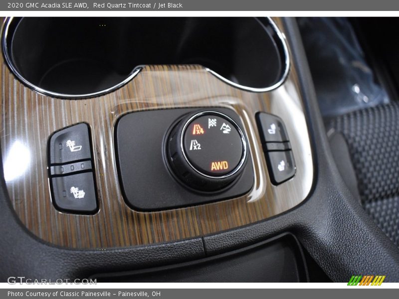 Red Quartz Tintcoat / Jet Black 2020 GMC Acadia SLE AWD
