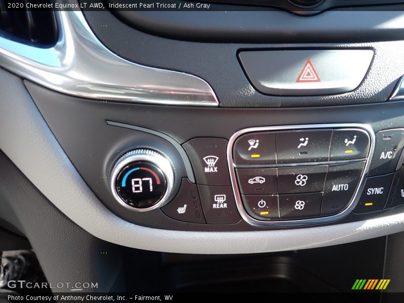 Iridescent Pearl Tricoat / Ash Gray 2020 Chevrolet Equinox LT AWD