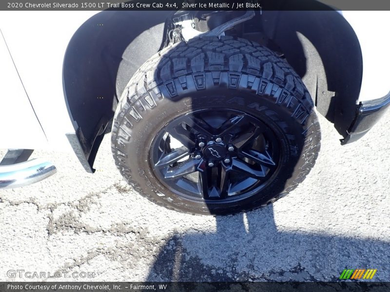 Silver Ice Metallic / Jet Black 2020 Chevrolet Silverado 1500 LT Trail Boss Crew Cab 4x4