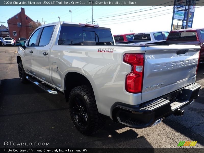 Silver Ice Metallic / Jet Black 2020 Chevrolet Silverado 1500 LT Trail Boss Crew Cab 4x4