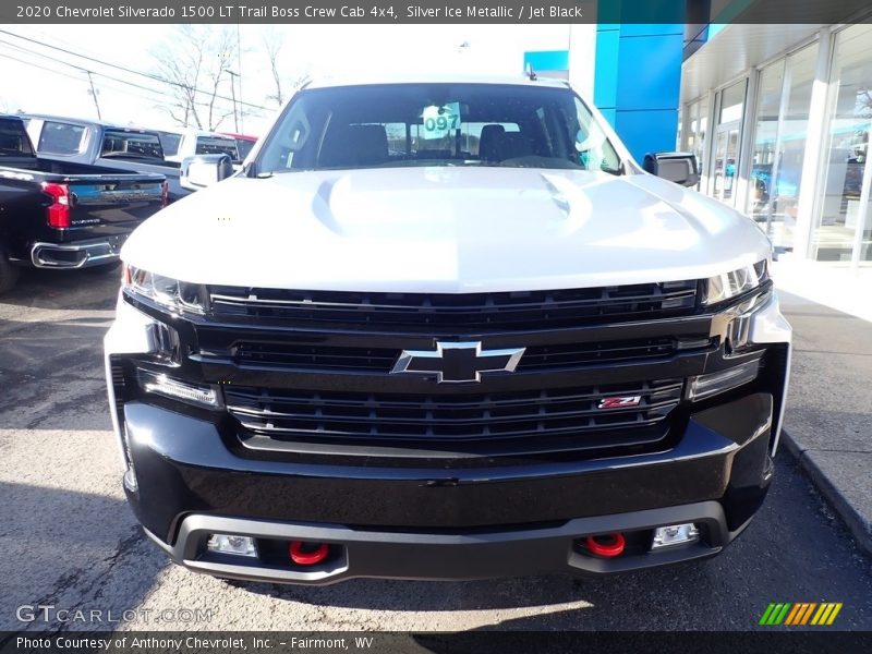 Silver Ice Metallic / Jet Black 2020 Chevrolet Silverado 1500 LT Trail Boss Crew Cab 4x4