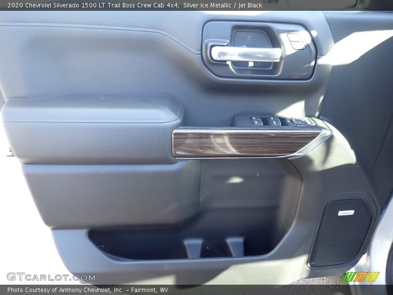 Silver Ice Metallic / Jet Black 2020 Chevrolet Silverado 1500 LT Trail Boss Crew Cab 4x4
