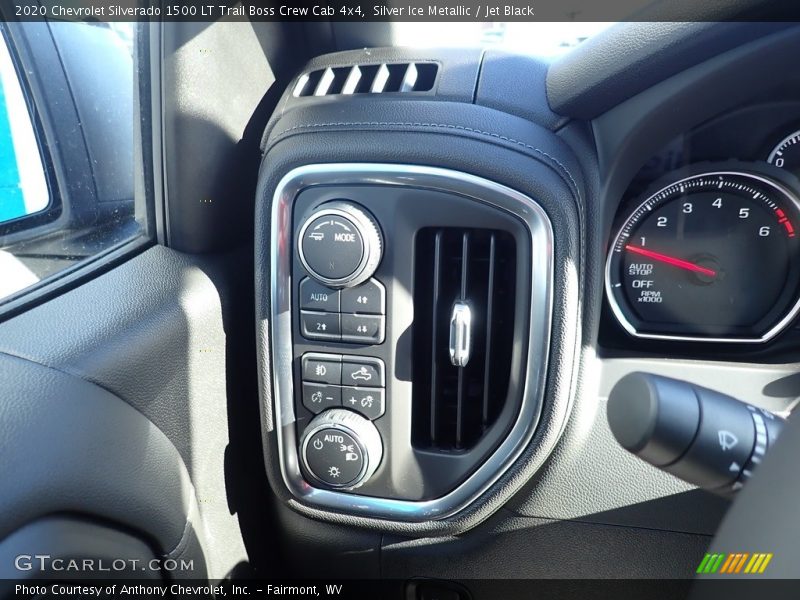 Silver Ice Metallic / Jet Black 2020 Chevrolet Silverado 1500 LT Trail Boss Crew Cab 4x4