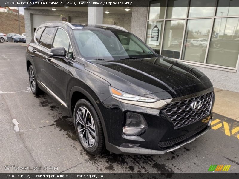 Front 3/4 View of 2020 Santa Fe Limited 2.0 AWD