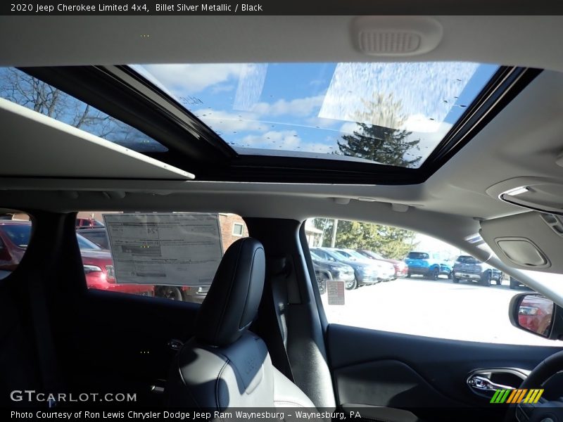 Billet Silver Metallic / Black 2020 Jeep Cherokee Limited 4x4