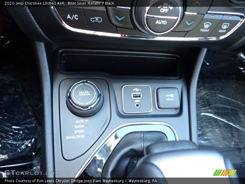 Billet Silver Metallic / Black 2020 Jeep Cherokee Limited 4x4