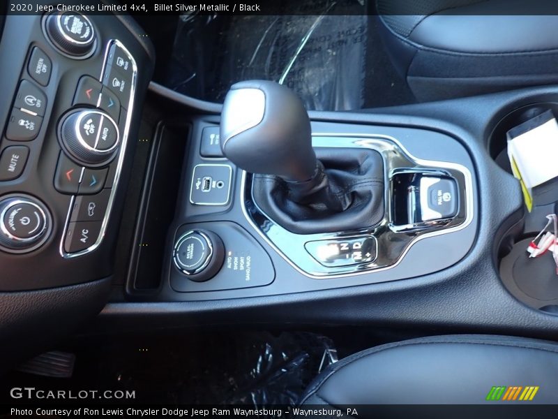 Billet Silver Metallic / Black 2020 Jeep Cherokee Limited 4x4