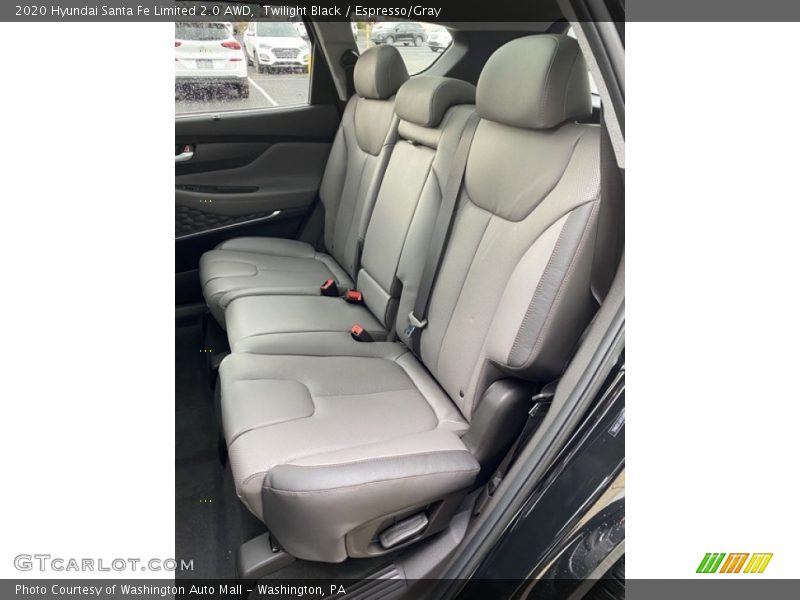 Rear Seat of 2020 Santa Fe Limited 2.0 AWD