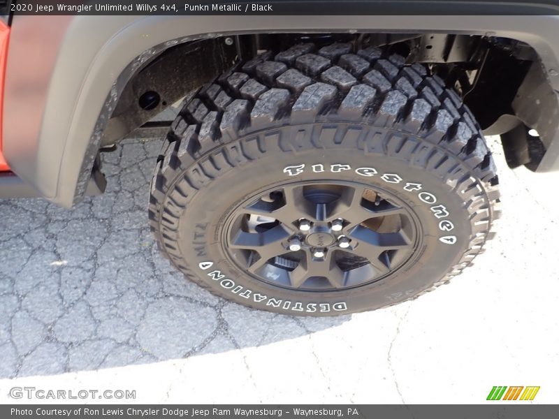 Punkn Metallic / Black 2020 Jeep Wrangler Unlimited Willys 4x4