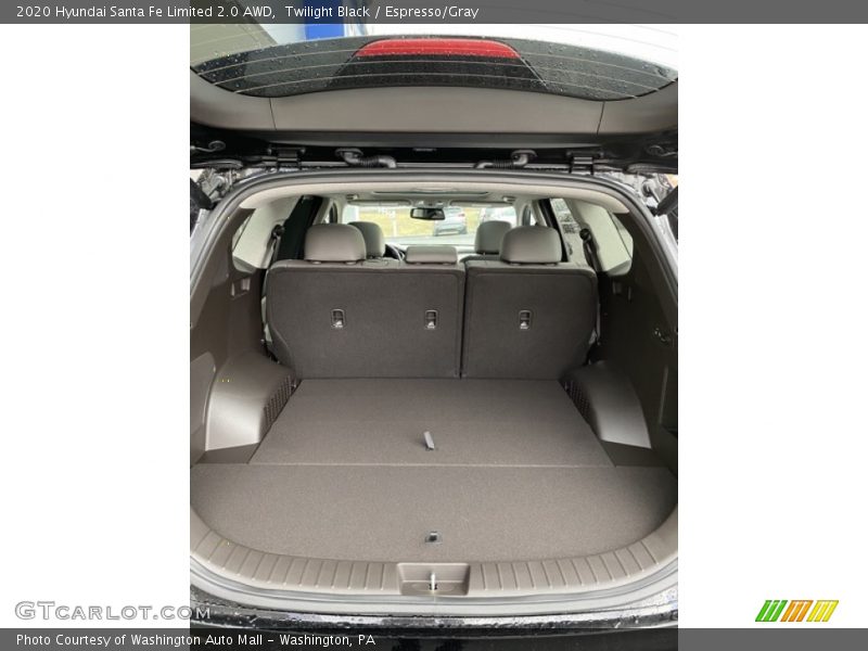  2020 Santa Fe Limited 2.0 AWD Trunk