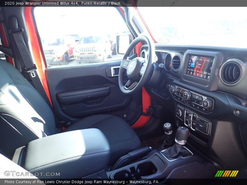 Punkn Metallic / Black 2020 Jeep Wrangler Unlimited Willys 4x4