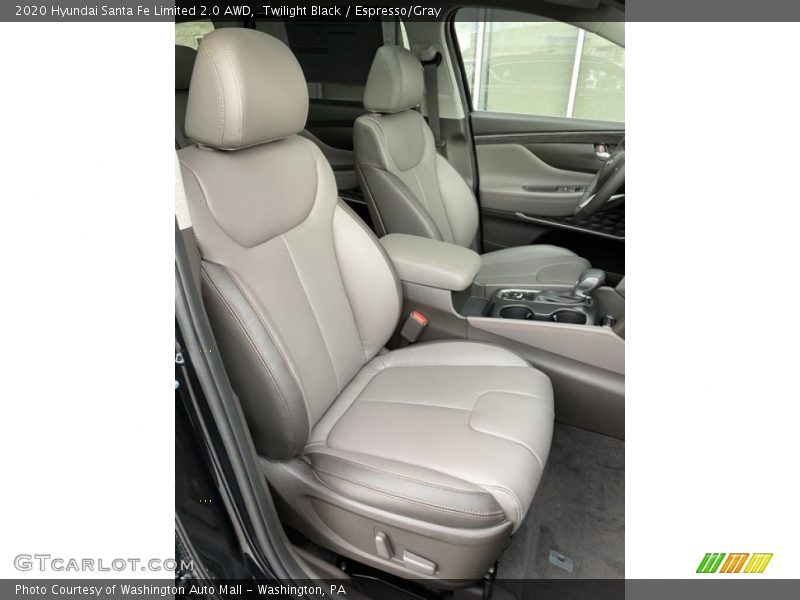 Front Seat of 2020 Santa Fe Limited 2.0 AWD