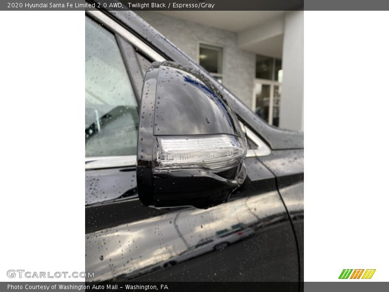 Twilight Black / Espresso/Gray 2020 Hyundai Santa Fe Limited 2.0 AWD