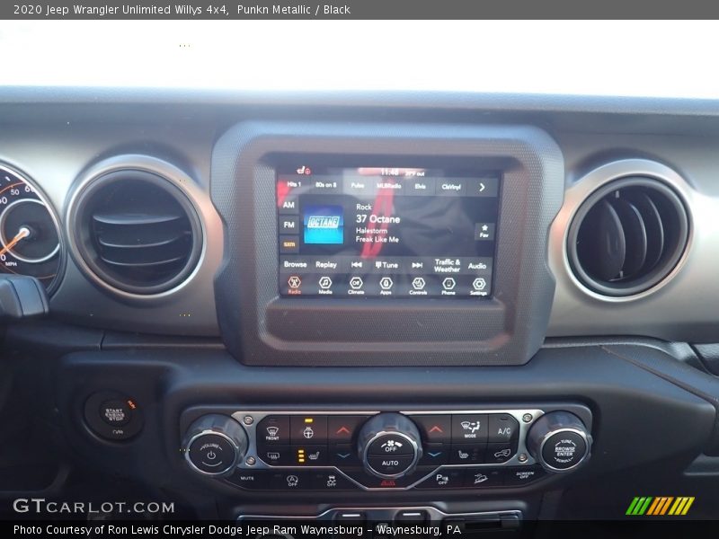 Punkn Metallic / Black 2020 Jeep Wrangler Unlimited Willys 4x4