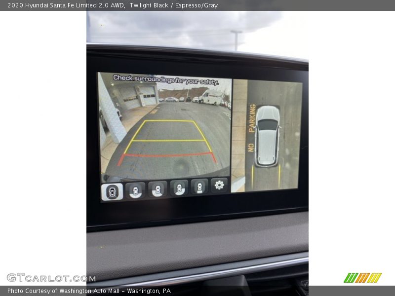 Twilight Black / Espresso/Gray 2020 Hyundai Santa Fe Limited 2.0 AWD