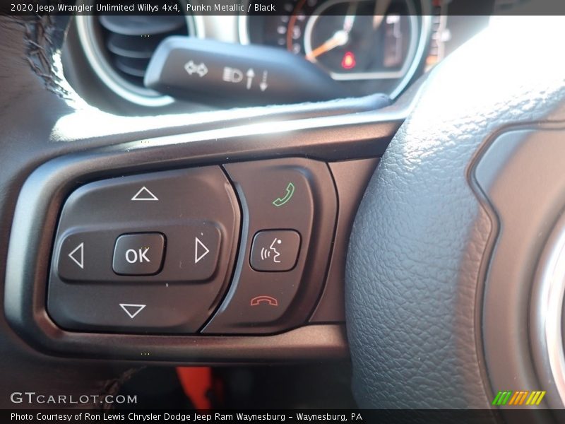  2020 Wrangler Unlimited Willys 4x4 Steering Wheel