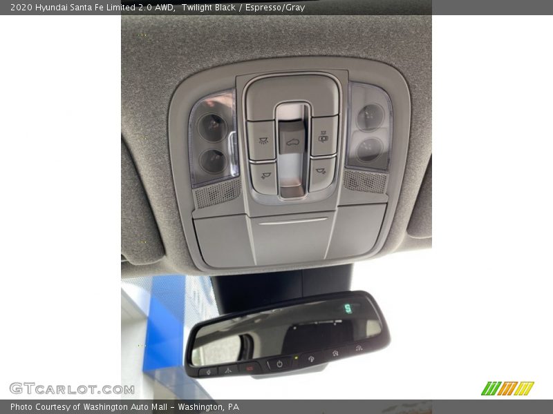 Twilight Black / Espresso/Gray 2020 Hyundai Santa Fe Limited 2.0 AWD