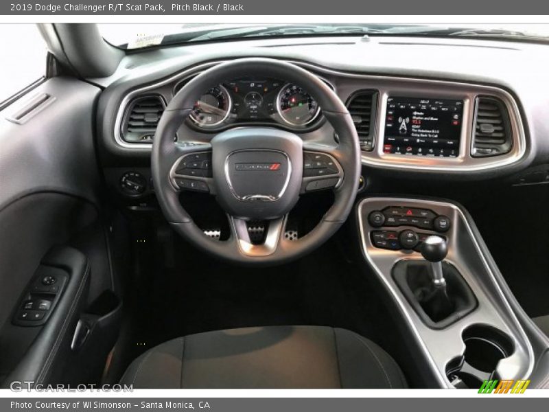 Dashboard of 2019 Challenger R/T Scat Pack