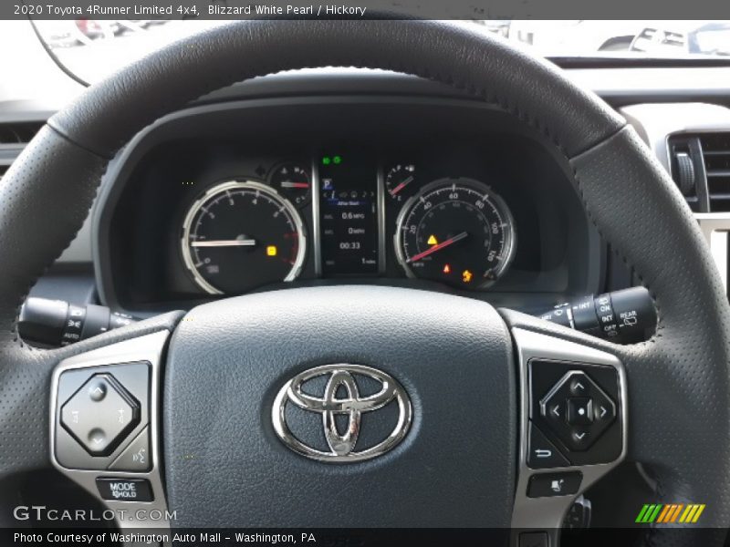 Blizzard White Pearl / Hickory 2020 Toyota 4Runner Limited 4x4