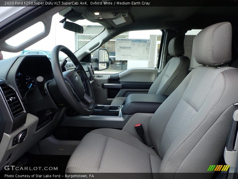 Front Seat of 2020 F250 Super Duty XLT SuperCab 4x4