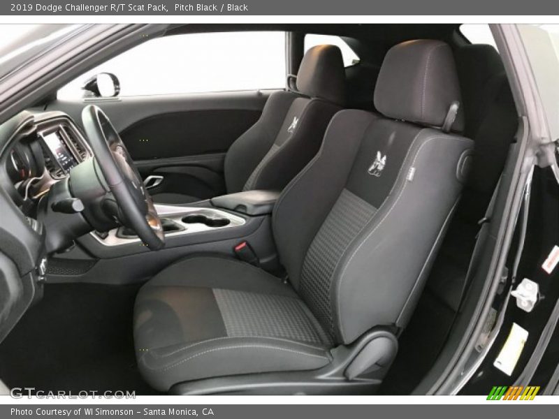  2019 Challenger R/T Scat Pack Black Interior