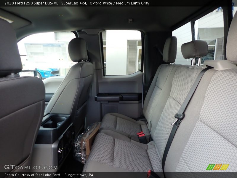 Rear Seat of 2020 F250 Super Duty XLT SuperCab 4x4