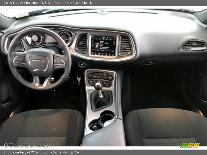 Dashboard of 2019 Challenger R/T Scat Pack