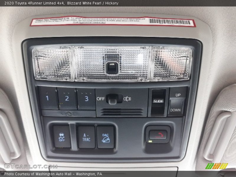 Blizzard White Pearl / Hickory 2020 Toyota 4Runner Limited 4x4