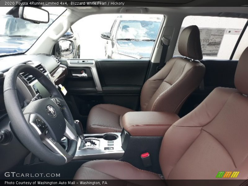 Front Seat of 2020 4Runner Limited 4x4