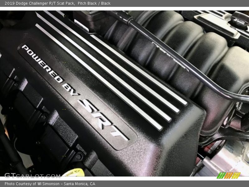 Pitch Black / Black 2019 Dodge Challenger R/T Scat Pack