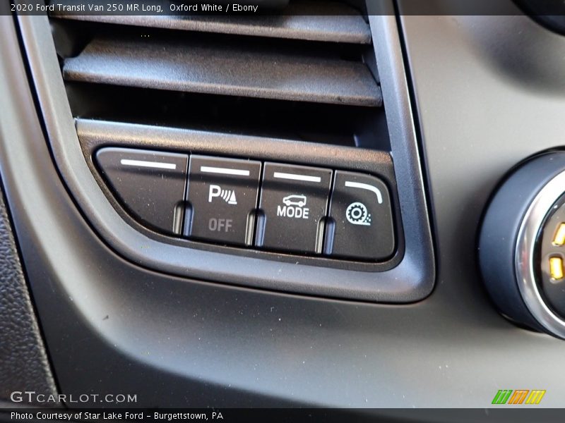 Oxford White / Ebony 2020 Ford Transit Van 250 MR Long