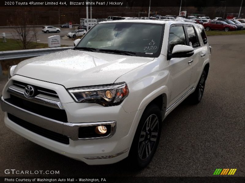Blizzard White Pearl / Hickory 2020 Toyota 4Runner Limited 4x4