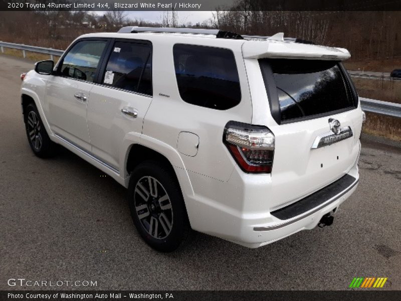 Blizzard White Pearl / Hickory 2020 Toyota 4Runner Limited 4x4