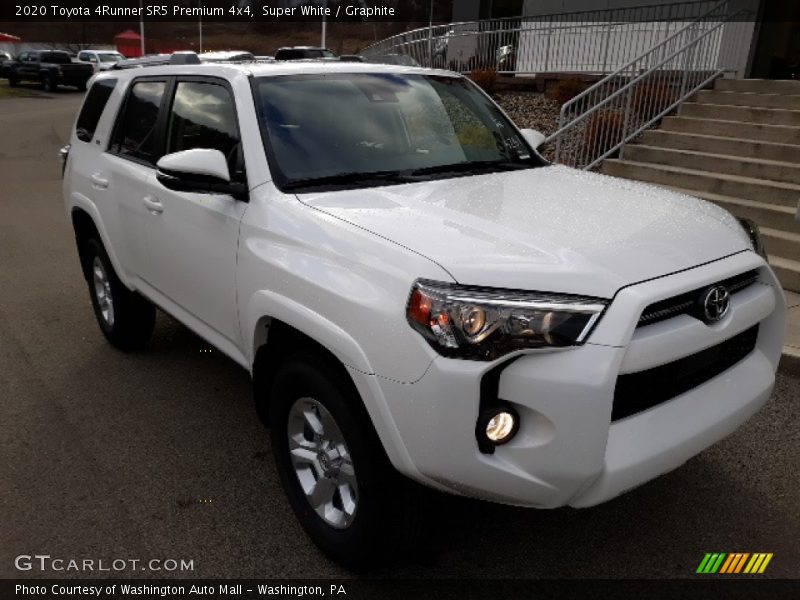 Super White / Graphite 2020 Toyota 4Runner SR5 Premium 4x4