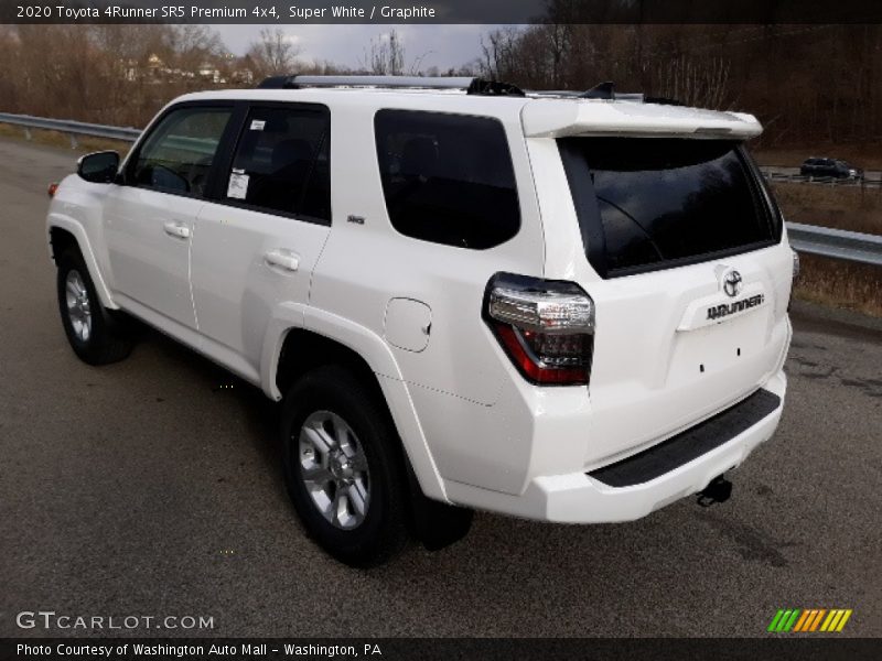 Super White / Graphite 2020 Toyota 4Runner SR5 Premium 4x4