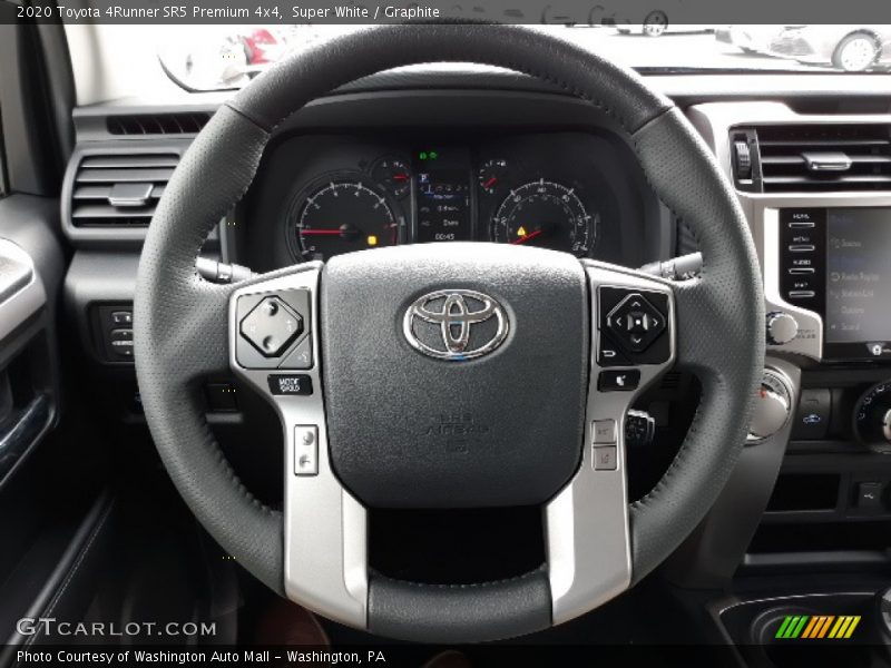 Super White / Graphite 2020 Toyota 4Runner SR5 Premium 4x4
