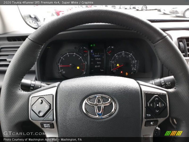 Super White / Graphite 2020 Toyota 4Runner SR5 Premium 4x4