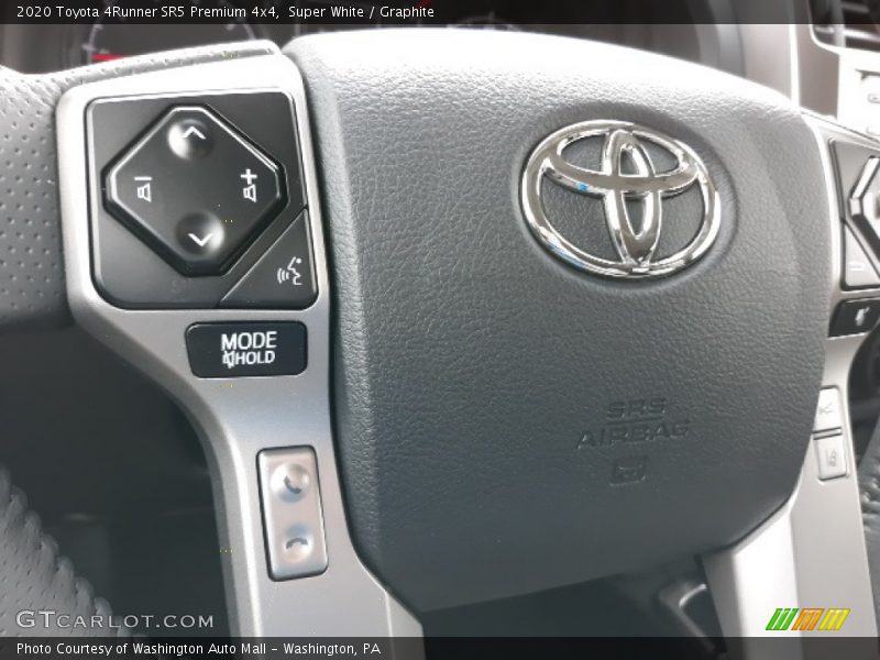 Super White / Graphite 2020 Toyota 4Runner SR5 Premium 4x4