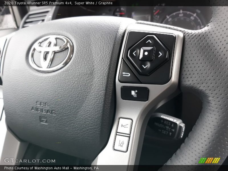 Super White / Graphite 2020 Toyota 4Runner SR5 Premium 4x4