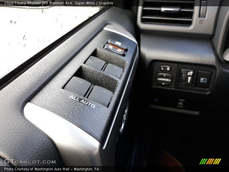 Super White / Graphite 2020 Toyota 4Runner SR5 Premium 4x4