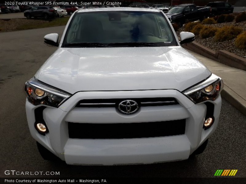 Super White / Graphite 2020 Toyota 4Runner SR5 Premium 4x4