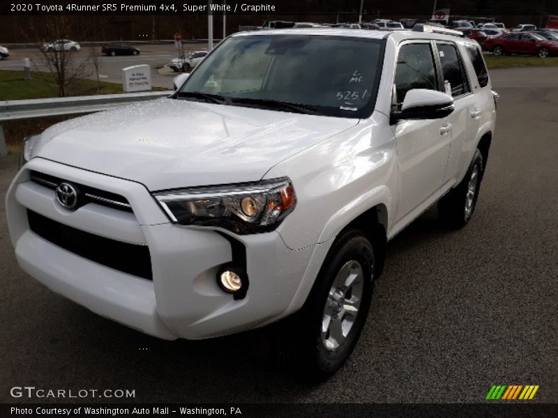 Super White / Graphite 2020 Toyota 4Runner SR5 Premium 4x4
