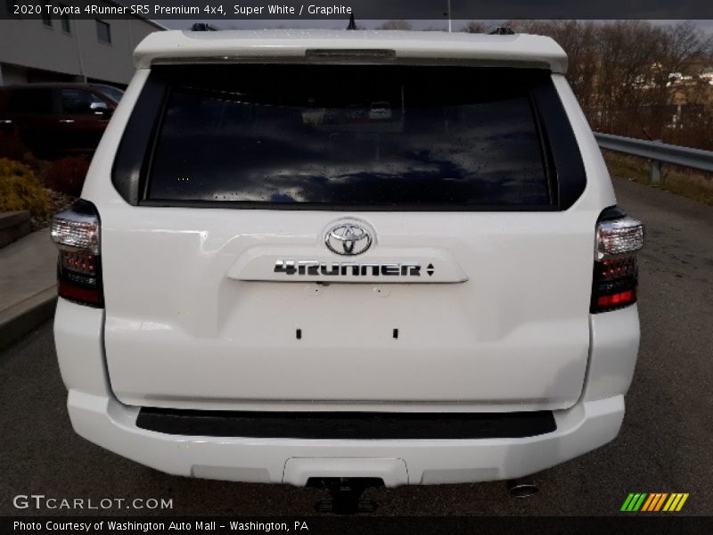 Super White / Graphite 2020 Toyota 4Runner SR5 Premium 4x4