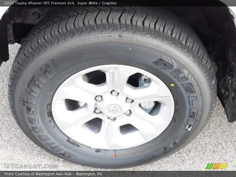 Super White / Graphite 2020 Toyota 4Runner SR5 Premium 4x4