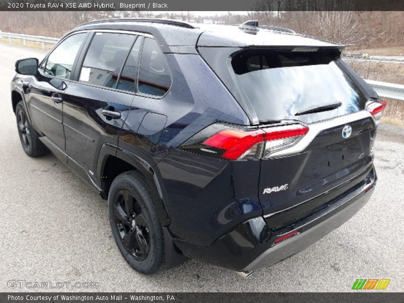 Blueprint / Black 2020 Toyota RAV4 XSE AWD Hybrid