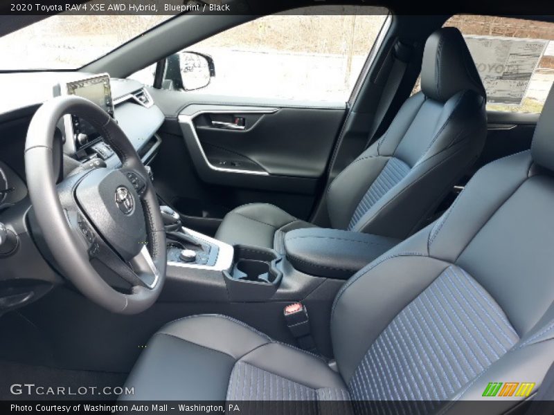 Front Seat of 2020 RAV4 XSE AWD Hybrid