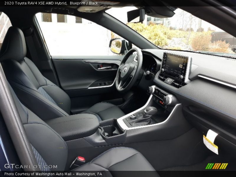 Blueprint / Black 2020 Toyota RAV4 XSE AWD Hybrid